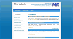 Desktop Screenshot of lefik.imsi.pl