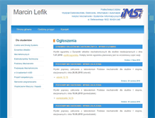 Tablet Screenshot of lefik.imsi.pl